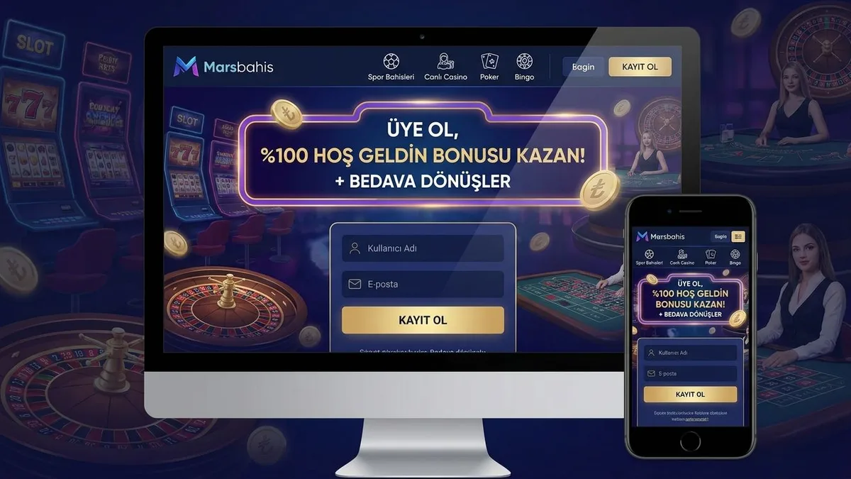 Bonuslu kayıt ekranı